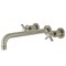 Kingston Brass KS8058BEX Wall Mount Tub Faucet, Brushed Nickel KS8058BEX - alternate 1